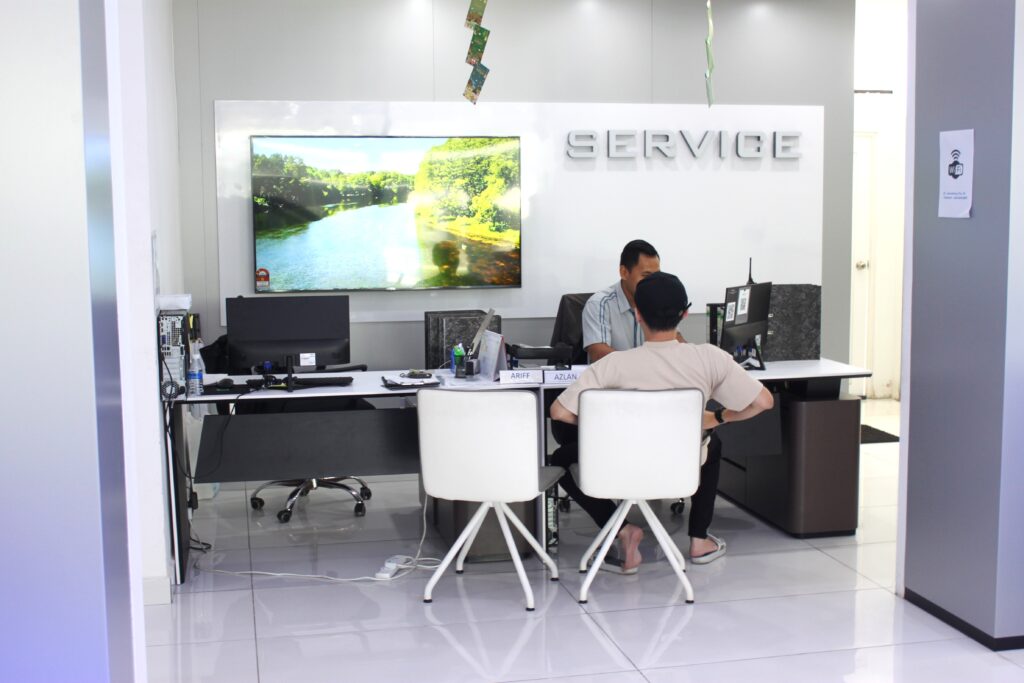 Service reception
