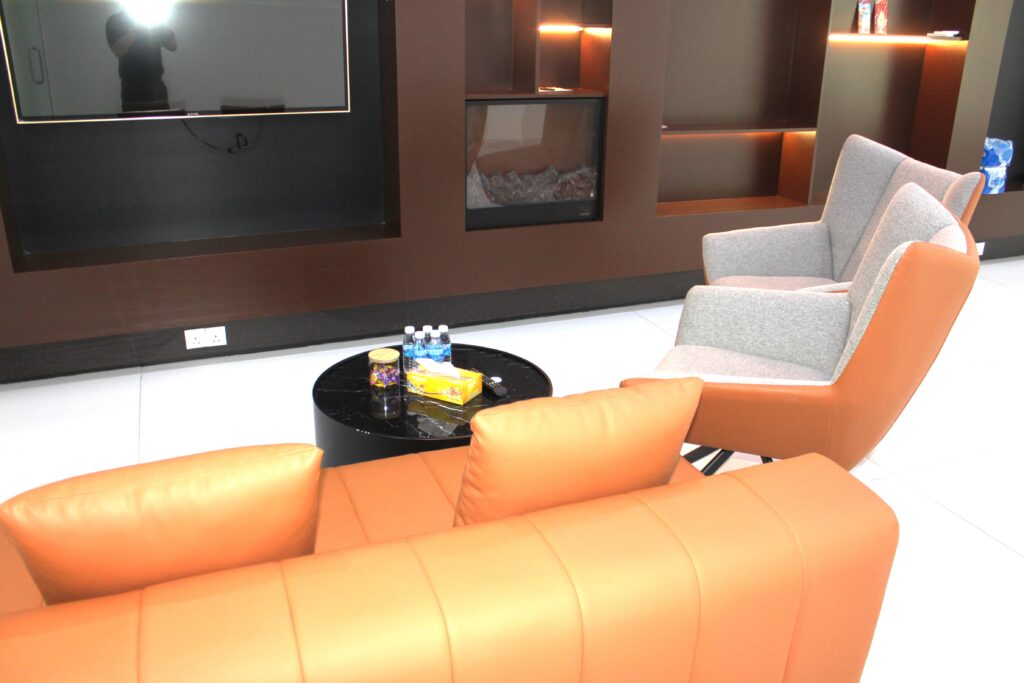 Sofa in VIP Lounge